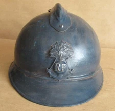 WWI FRENCH ADRIAN HELMET MODEL 1915 M15 / COLONIAL INFANTRY