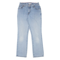 LEVI'S 550 Womens Jeans Blue Relaxed Bootcut Stone Wash W26 L28