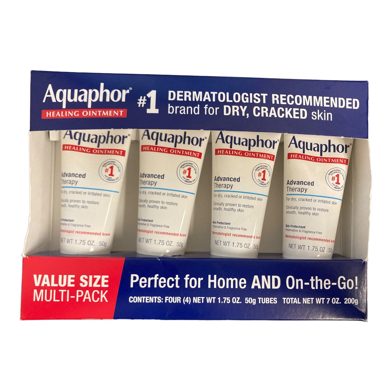 Заживляющая мазь Aquaphor Advanced Therapy 175 унции 4 упаковки 4590₽