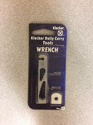 Klecker Knives Stowaway Tools 2.62 in. L Metric and SAE Wrench 1 pc. -Pack of 1
