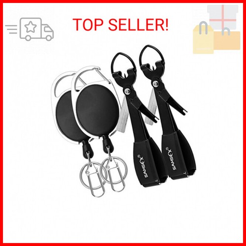 Tool Lanyard SAMSFX Fishing Knot Tool 4-in-1 Nail Knot Tyer With