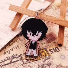 Bungo Stray Dogs Dazai Osamu Anime Mobile Chain Keyring Keychain Cospaly Gift 9