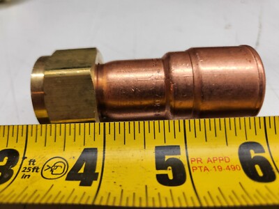 Sioux Chief 633-C02 3/4'' CPVC × 3/4'' FIP Swivel Copper Adapter Brand New