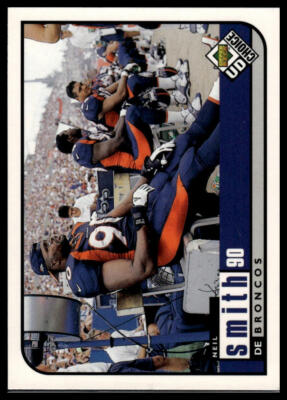1998 UD Choice Denver Broncos #DB10 Neil Smith