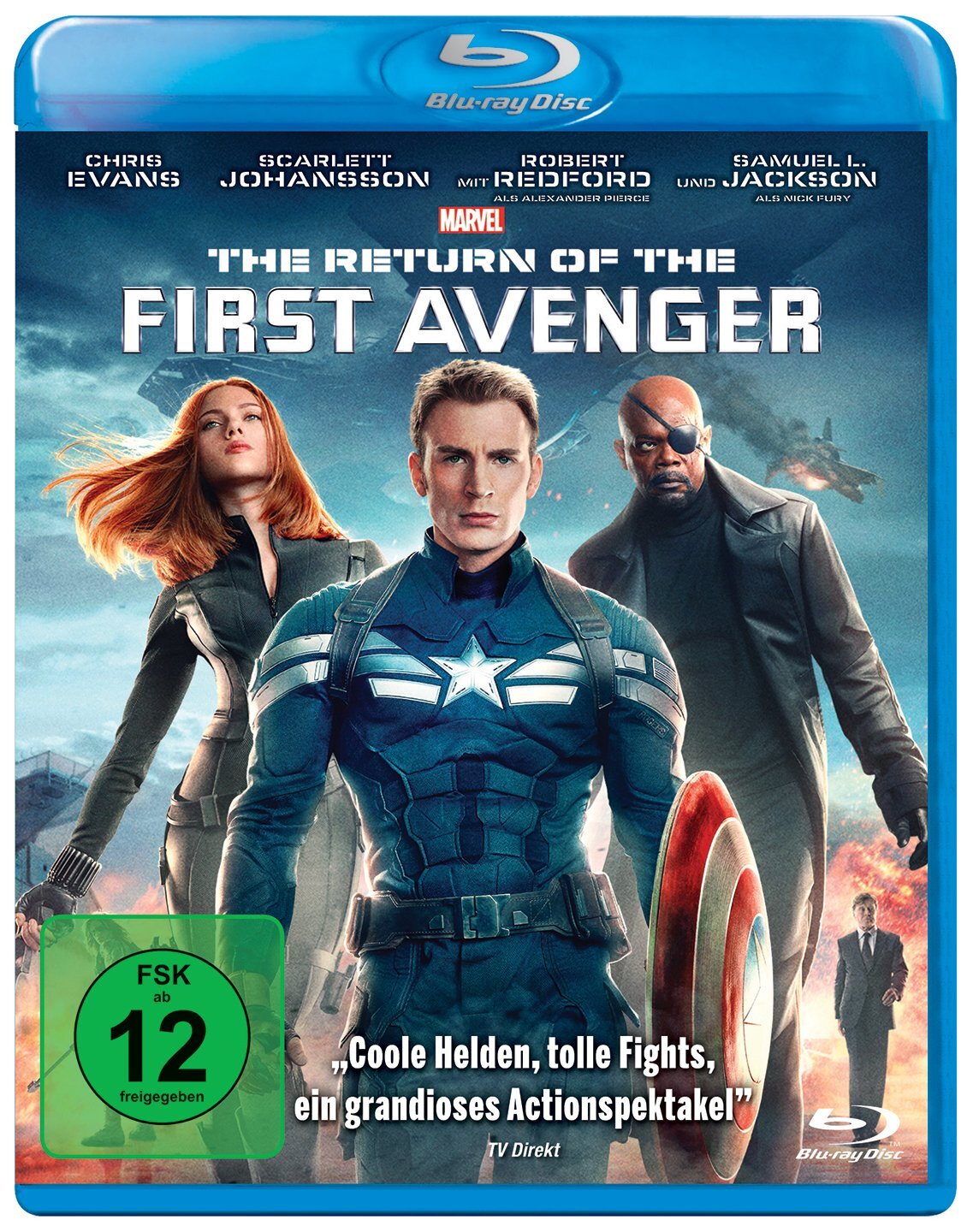 The Return of the First Avenger (Blu-ray) Redford Robert Jackson Samuel L. Evans