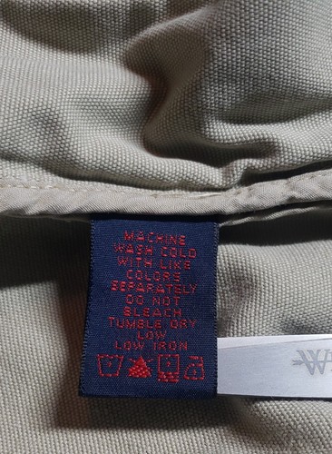 VTG Austin Reed London Flat Front Chino Pants. Beige, Mens Sz 32 x 30 Measured - Picture 11 of 12