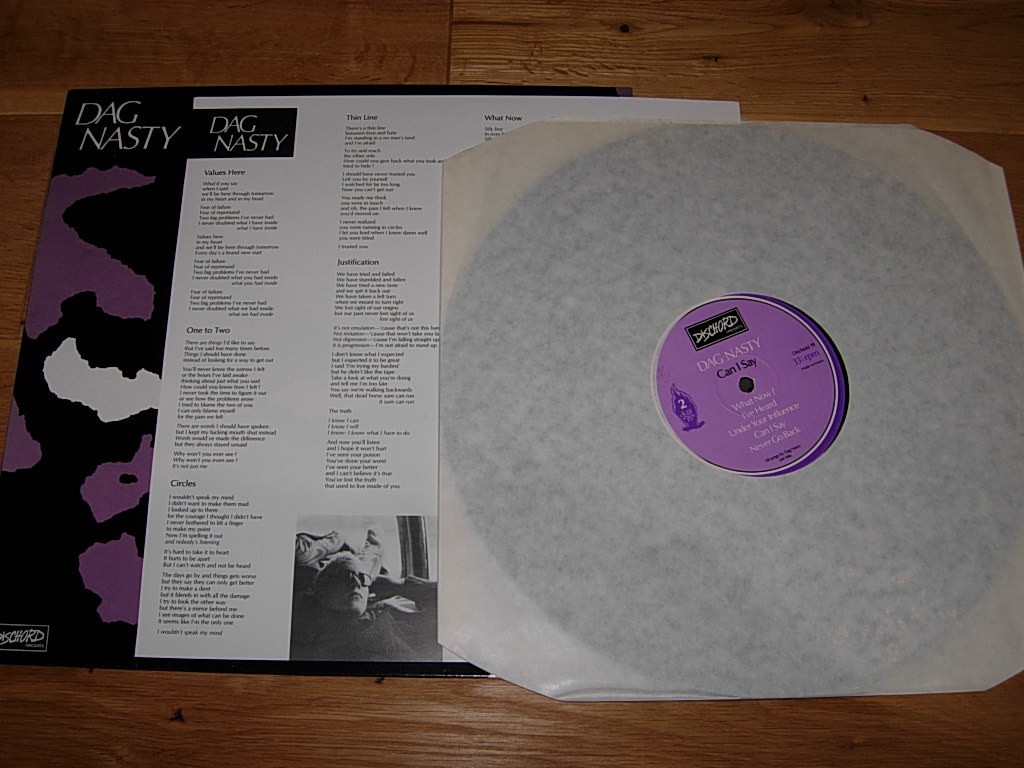 Dag Nasty Can I Say Lp Vinyl Analog Records | eBay