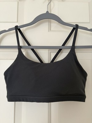 Athleta Transcend Scoop Sports Bra Grey S A-C Low Impact