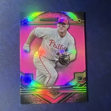 2024 Topps Triple Threads - Jim Thome #2 Tourmaline 054/125