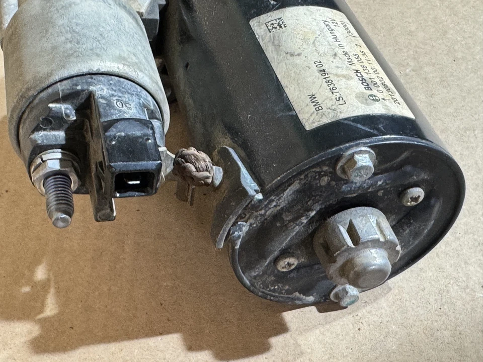 Motor de arranque de coche BMW X3 2011-2017 solenoide OEM XPRV3 Foto 2 de 4