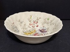 Vintage Johnson Brothers Sheraton 8.25" Round Vegetable Serving Bowl England