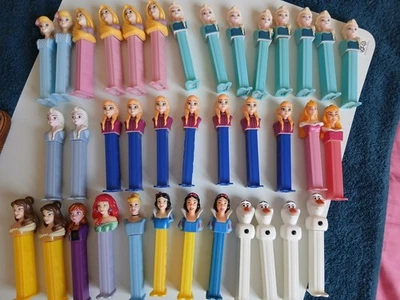 lot Pez princesses reige des neiges - Photo 1/4