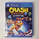 PS4 Crash Bandicoot 4 It's About Time Sony PlayStation 4 No Manual Tested