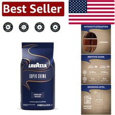 Super Crema Coffee, Arabica & Robusta Blend - 2.2 lb for Espresso Bliss 14.54 per pound