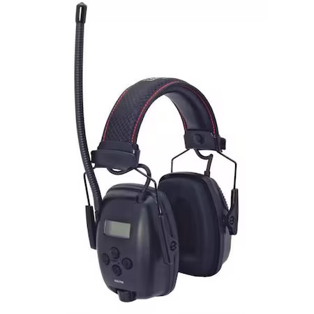 Howard Leight 1030331 Sync Radio Over-The-Head Electronic Ear Muffs, 25 Db Nrr,