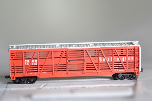 33290. ATLAS STOCK CAR CB&Q CHICAGO BURLINGTON AND QUINCY ESCALA N | Zustand: Used