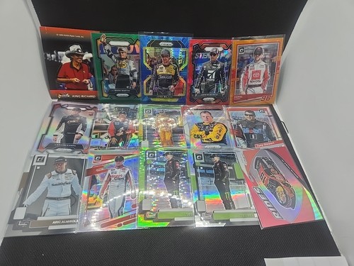 15 Card Nascar Lot Martin, McMurray, Stewart, Petty, Gibbs - Picture 1 of 10