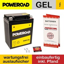 Piaggio X9 500, 2001-2003, batteria gel senza manutenzione pronta all'uso (incluso deposito 7,50)