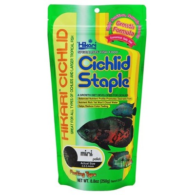 Hikari Cichlid Staple Floating Pellets Fish Food 8.8 oz. (250g)