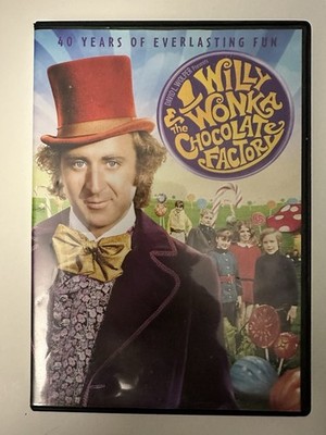 Willy Wonka and the Chocolate Factory (DVD, 2013, 40th Anniversary Edition)