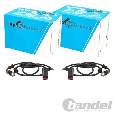 2x RAP BRAKES ABS-SENSOR RADDREHZAHL HINTEN passend für MERCEDES C-KLASSE CLC-KL