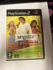 SINGSTAR POPWORLD-USATO COMPLETO COPERTINA ENG-PLAYSTAION 2