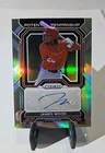 🔥JAMES WOOD RC 2023 Prizm Potential Penmanship SP SILVER HOLO Prizm AUTO PP-JW