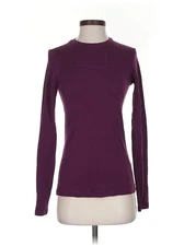 IBEX Women's Long Sleeve Crew Neck 100% Merino Wool Basic Pullover Top Size S