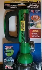 Aqua Handle Pocket Hose Silver Bullet Pivoting Comfort Grip Handle NEW !!