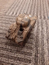 Us Sherman Tank Model Toy Display 2002 21st Century Toys 1:32 1/32 Plastic