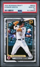 2024 BOWMAN DRAFT #BD22 KONNOR GRIFFIN PSA 10