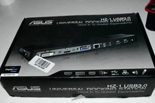 ASUS USB3.0 HZ-1 Docking Station w/ Power Adapter, Data Cable, CD, Box MINT w1f