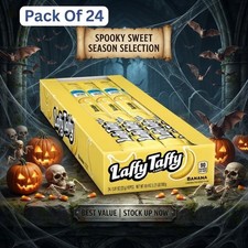Laffy Taffy Ropes Banana 23g Chewy Candy - Packs of 24