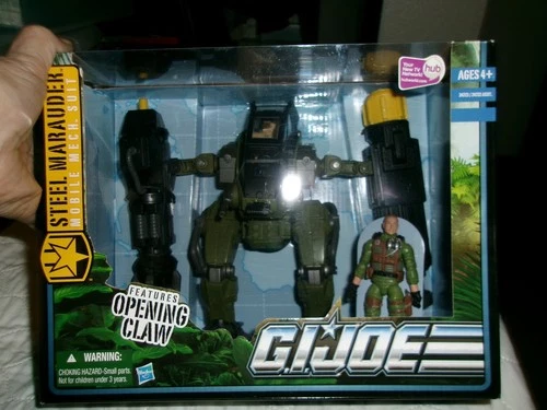 2010 GI JOE Steel Marauders Set Mobile Mech Suit with Kickstart-MIB