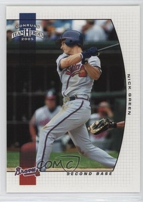 2005 Donruss Team Heroes Nick Green #38 4m0
