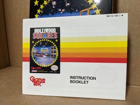 Hollywood Squares Nintendo NES Box -1 Variant - Black box