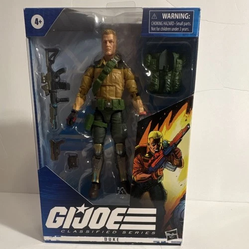 Hasbro G.I. Joe Duke Classified Series Action Figure Boxed Multicolor Gun Vest