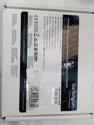 StarTech PCI-e Card with Serial and Parallel Ports, PEX1S1P950, NEW In Open Box.
