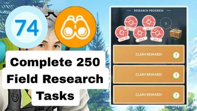 Pokemon Go - Complete 250 Field Research Tasks - ReadDescription