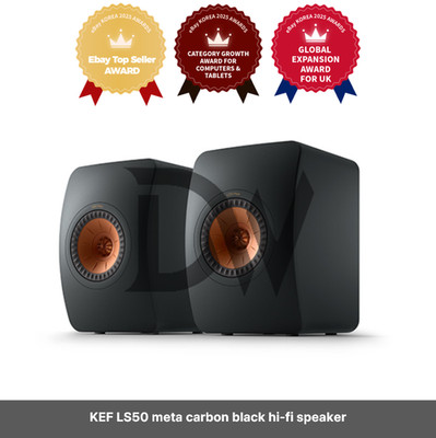 KEF LS50 Meta Carbon Schwarz HiFi Lautsprecher / Express / Original