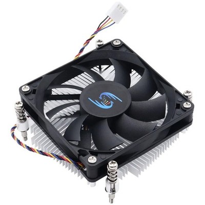 1HE Server CPU Kühler Kupfer Aluminium Radiator Intel LGA 1150 1151 1155 1156