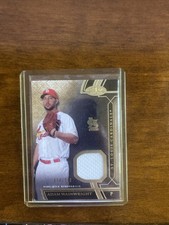 2015 Topps Tier One - Relics Adam Wainwright #TSR-AW /399 (MEM)