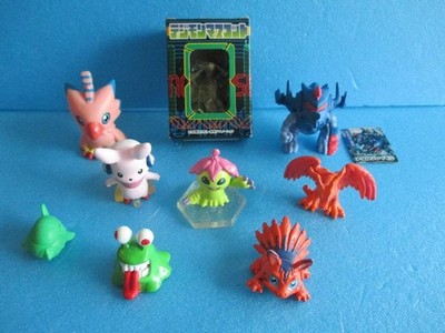 Digimon Adventure Figur 9er Set Vintage Sammler Spielzeug Authentisch Japan A...