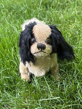 Rare Antique Steiff 1911-1929 German Pre-War Cavalier King Charles Spaniel Dog