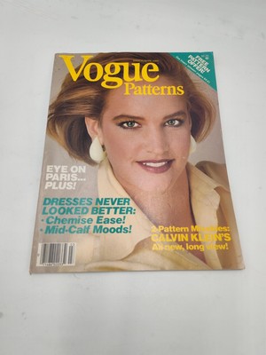 Vogue Patterns  March/April 1984 Magazine