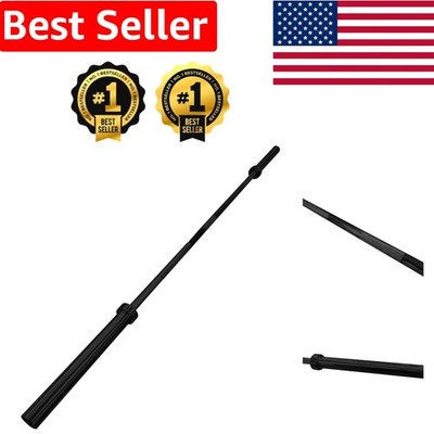 Versatile 7' Olympic Barbell with Rotating Sleeves - Perfect for Powerlifting