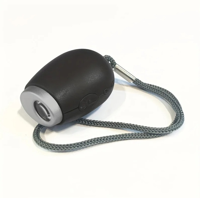1pc Mini Projection Clock Keychain LED Digital Alarm Clock for Travel - NEW
