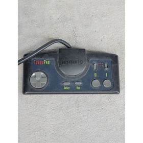 NEC TurboGrafx-16 TurboPad Controller HES-PAD-01 Black Wired Gamepad TG16