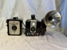 Bakelite box camera  Imperial 620 Snap Shot' by Herco  Kodak Brownie W/ Flash