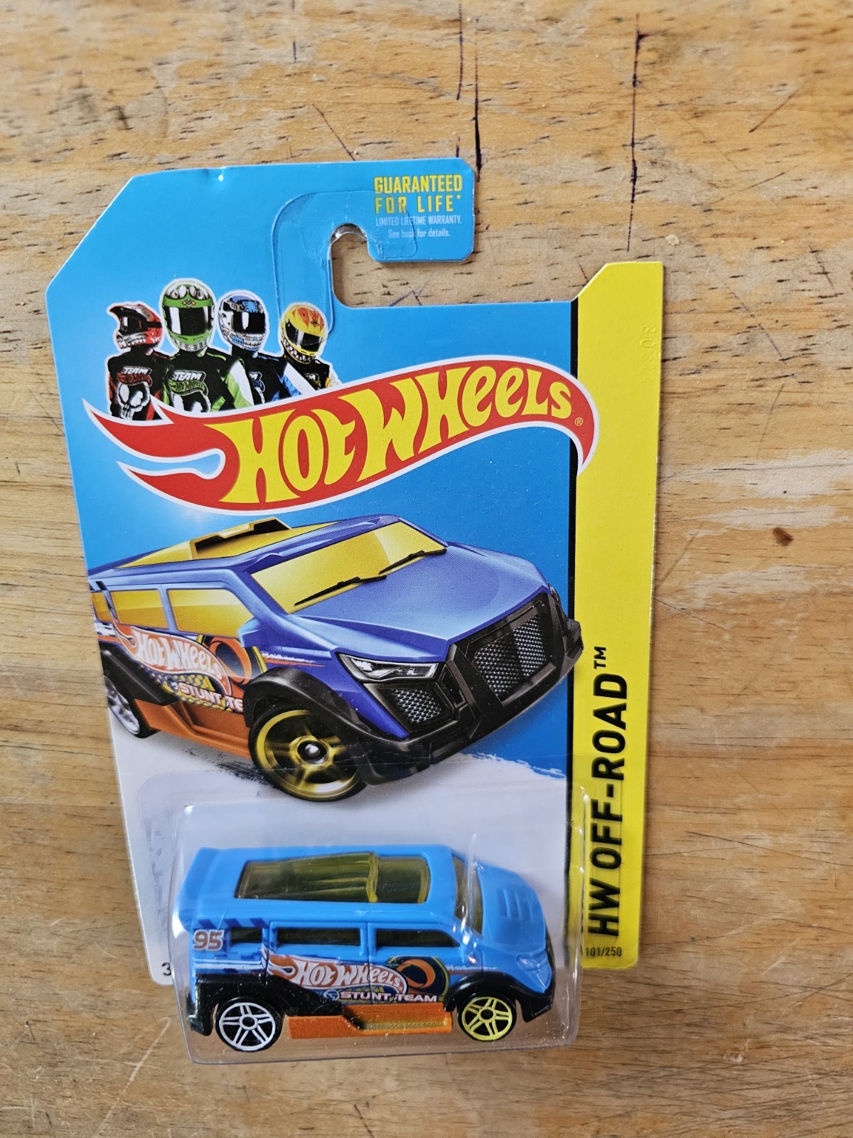 HOT WHEELS SPEEDBOX, Blue; 2014 HW  Off-Road Series 101/250